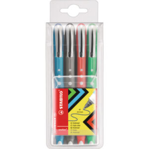 STABILO   worker colorful Roller   0.5mm 2019/4    4 Farben ass.