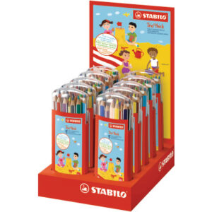 STABILO   Farbstift Trio dick Zebrui 203/10115 Rollerset             10 Stück