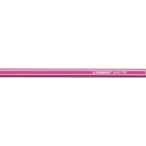 STABILO   Bleistift 160 mit Gummi     HB 2160/01HB pink