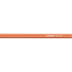 STABILO   Bleistift 160 mit Gummi     HB 2160/03HB orange