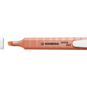 STABILO   Textmarker Swing Cool    1-4mm 275/140-8 pastell korallenrot