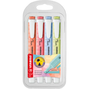 STABILO   Textmarker Swing Cool    1-4mm 275/4-08  ass.                   4 Stück