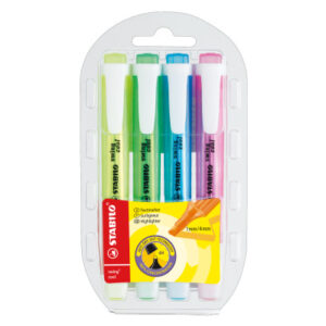 STABILO   Swing Cool Leuchtmarker 275/4 SA  4 Farben ass.