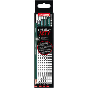 STABILO   Bleistifte Othello Arty   Hard 282/6-21  4H, 3H, 2H             6 Stück