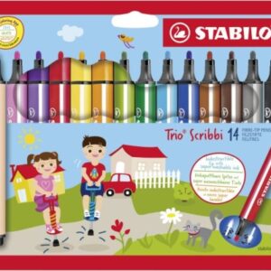 STABILO   Trio Scribbi           1.5-2mm 368/1401  14 Stück