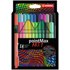 STABILO   Fineliner PointMax       0.8mm 488/24-2  24 Farben ass.
