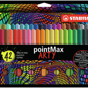 STABILO   Fineliner PointMax       0.8mm 488/42-1  42 couleurs ass.