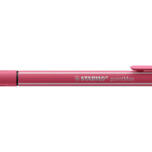 STABILO   Fineliner PointMax       0.8mm 488/49    erdbeerrot