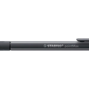 STABILO   Fineliner PointMax       0.8mm 488/97    schwarz/grau