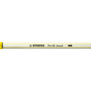 STABILO   Fasermaler Pen 68 Brush 568/24    zitronengelb