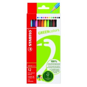 STABILO   Farbstifte Greencolors 6019/2121 12 Farben