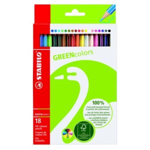 STABILO   Farbstifte Greencolors 6019/2181 18 Farben