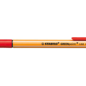 STABILO   Faserschr. GREENpoint    0,8mm 6088/40   rot