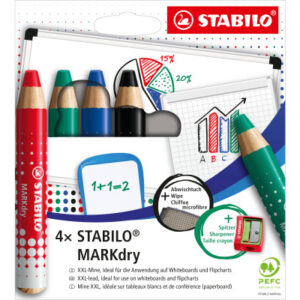 STABILO   Whiteboardmarker MARKdry 648/4     4er Etui