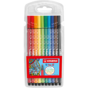STABILO   Fasermaler Pen 68          1mm 68/10     10 Farben ass.