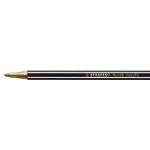 STABILO   Fasermaler Pen 68          1mm 68/810    metallic gold