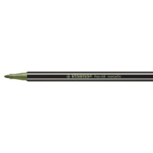 STABILO   Fasermaler Pen 68          1mm 68/843    metallic hellgrün