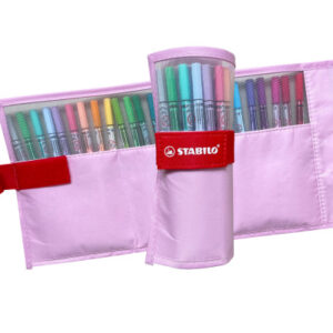 STABILO   Rollerset point 68       1.1mm 6825-08-0 25 Farben ass.     pastellrosa