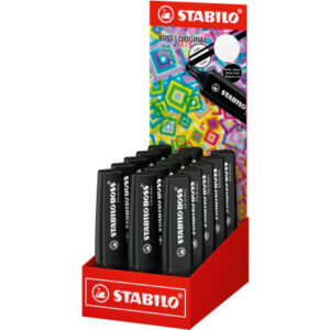 STABILO   Boss Leuchtmarker Original 0/15-2-46 Display,schwarz       15 Stück