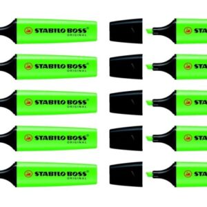 STABILO   Boss Marker Original     2-5mm 70/33-10  grün                  10 Stück