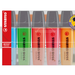 STABILO   Textmarker BOSS ORIGINAL 2-5mm 70/6      6-farbig ass.