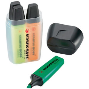 STABILO   Textmarker BIG BOSS 7004-3    4 Farben ass.