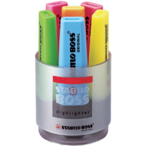 STABILO   Textmarker BOSS 7006      Tischset               6 Stück