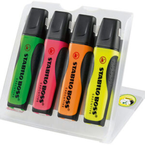 STABILO   BOSS EXECUTIVE           2/5mm 73/4-1    4 Farben