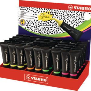 STABILO   Textmarker Shine 76/45-1   45 Stück ass.