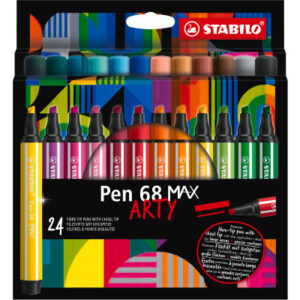 STABILO   Fasermaler Pen 68 MAX Arty 768/24-21 ass.                  24 Stück
