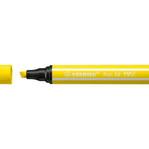 STABILO   Fasermaler Pen 68 MAX    2+5mm 768/24    zitronengelb