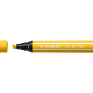 STABILO   Fasermaler Pen 68 MAX    2+5mm 768/44    gelb