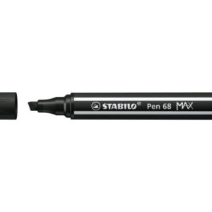 STABILO   Fasermaler Pen 68 MAX    2+5mm 768/46    schwarz