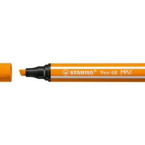 STABILO   Fasermaler Pen 68 MAX    2+5mm 768/54    orange