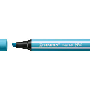 STABILO   Fasermaler Pen 68 MAX    2+5mm 768/57    azurblau