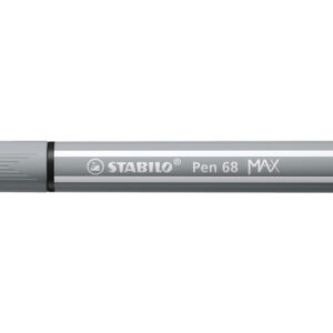 STABILO   Fasermaler Pen 68 MAX    2+5mm 768/95    mittelgrau
