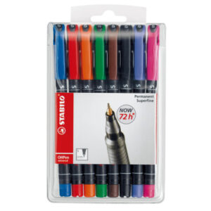 STABILO   OHP Pen permanent            S 841/8     8er Etui