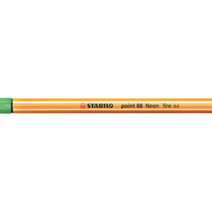 STABILO   Fineliner Point 88       0.4mm 88/033    neongrün