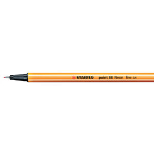STABILO   Fineliner Point 88       0.4mm 88/040    neonrot
