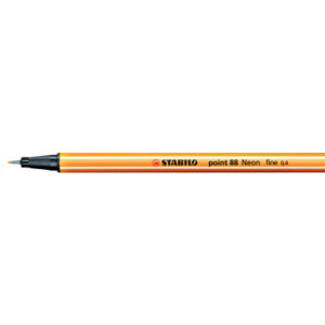 STABILO   Fineliner Point 88       0.4mm 88/054    neonorange