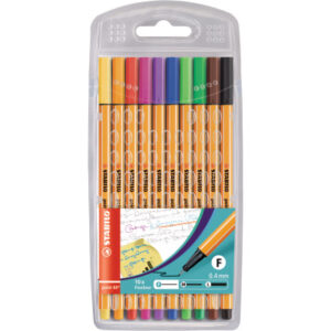 STABILO   Fineliner Point 88       0.4mm 88/10     10 Farben ass.