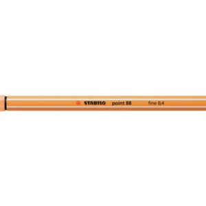 STABILO   Fineliner Point 88       0.4mm 88/25     hellorange