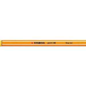 STABILO   Fineliner Point 88       0.4mm 88/44     gelb