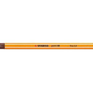 STABILO   Fineliner Point 88       0.4mm 88/45     braun