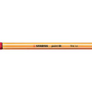 STABILO   Fineliner Point 88       0.4mm 88/50     dunkelrot