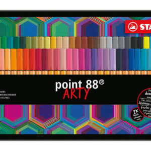 STABILO   Fineliner Point 88       0.4mm 88/66-031 Metalletui            66 Stück
