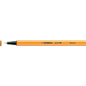 STABILO   Fineliner Point 88       0.4mm 88/89     ocker dunkel