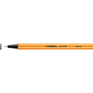 STABILO   Fineliner Point 88       0.4mm 88/96     dunkelgrau