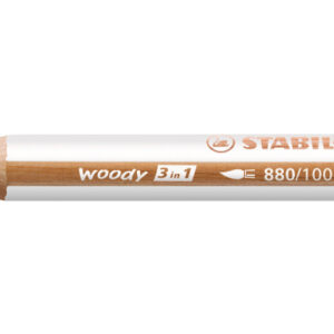 STABILO   Farbstifte Woody 3 in 1 880/100   weiss