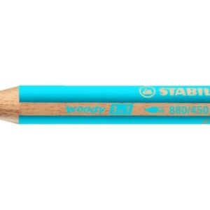 STABILO   Farbstifte Woody 3 in 1 880/450   cyanblau